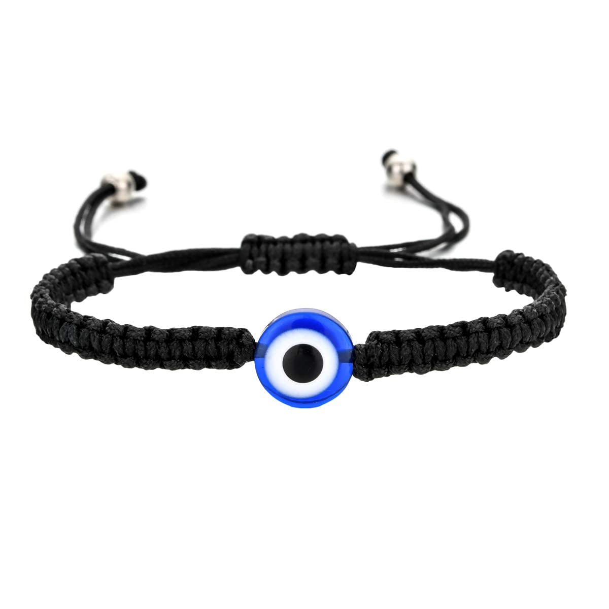 El Regalo 3 PCs Evil Eye Hamsa Hand Bracelets | Good Luck and Protection Evil Eye Hamsa Nazar Adjustable Unisex Bracelets for All (Evil Eye Bracelets)