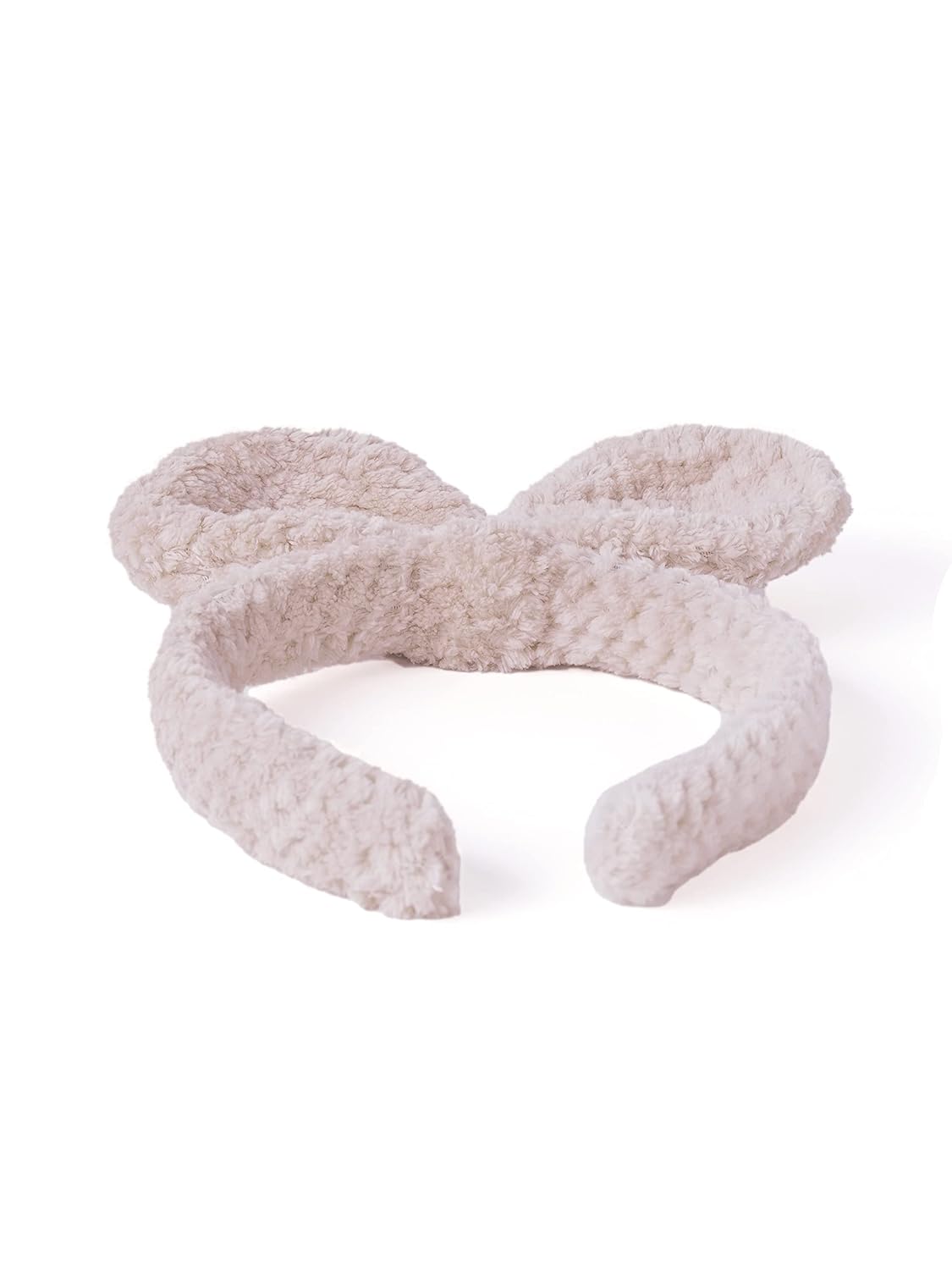 El Regalo 2 Bow Hairbands for kids Bow Headband Hair Accessories for Girls (Pink & White)