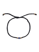 El Regalo Evil Eye Unisex Bracelet for Men & Women | Macrame Bracelet Braided with Lucky Eye to Ward Off Buri Nazar (Pattern-2)