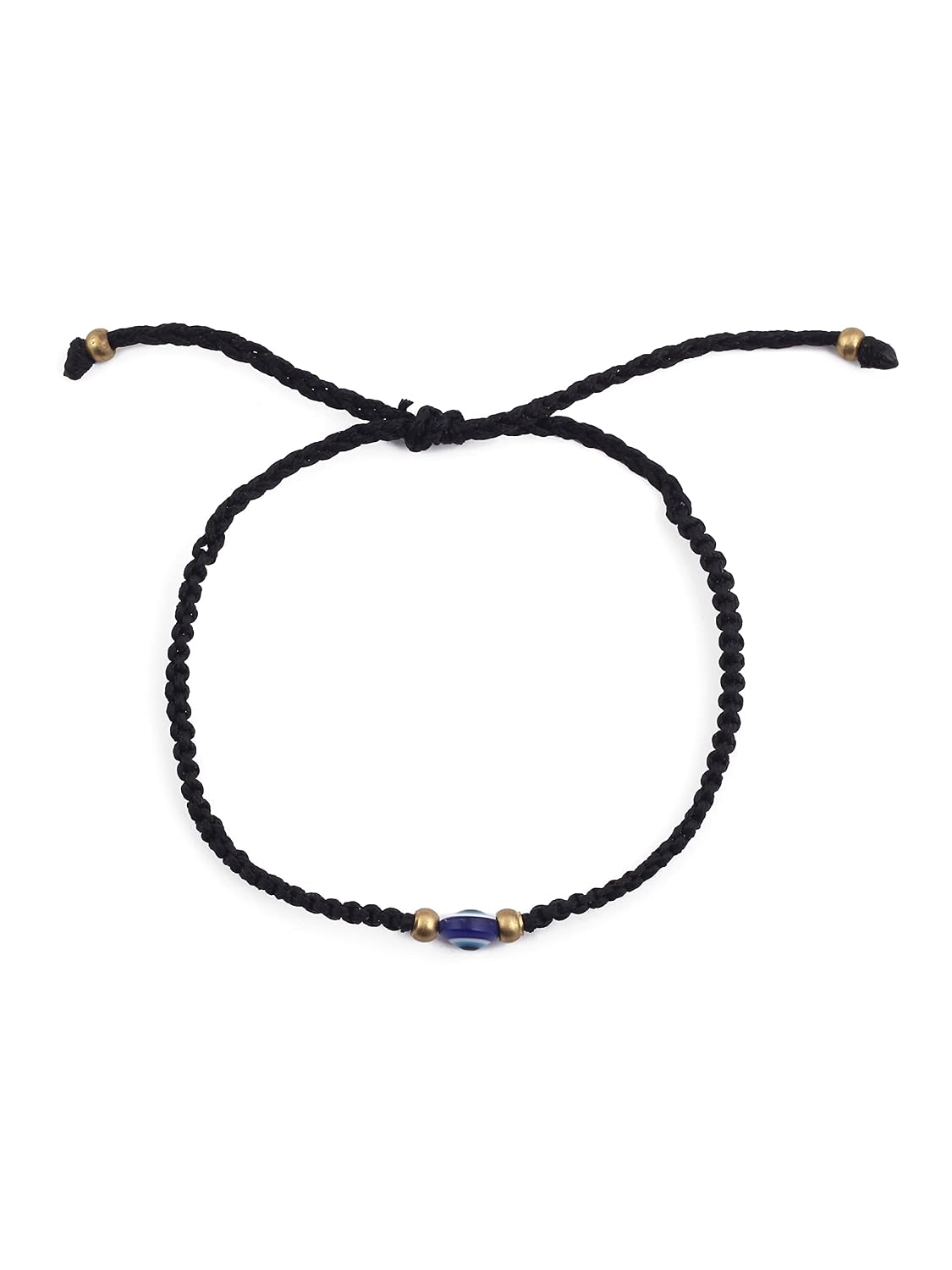 El Regalo Evil Eye Unisex Bracelet for Men & Women | Macrame Bracelet Braided with Lucky Eye to Ward Off Buri Nazar (Pattern-2)
