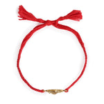 El Regalo OM Ganesha Red Thread Rakhi for Brother/Bhai/Bhaiya- Auspicious OM/Aum, Ganesha Rakhi with Roli Chawal Shagun, Rakhi Message Card in Rakhi Gift Box (Ganesha Gold)