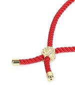 El Regalo Name Initials Evil Eye Bracelet Rakhi for Brother- Name Letter CZ Rakhi with Roli Chawal, Message Card in Rakshabandhan Box for Bhai (Red- Y)