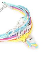 El Regalo Multi-layered Unicorn Infinity Love Charm Rakhi for Brother/Sister/Niece/Nephew with Roli Chawal in Rakhi Gift Box (Multi Unicorn)