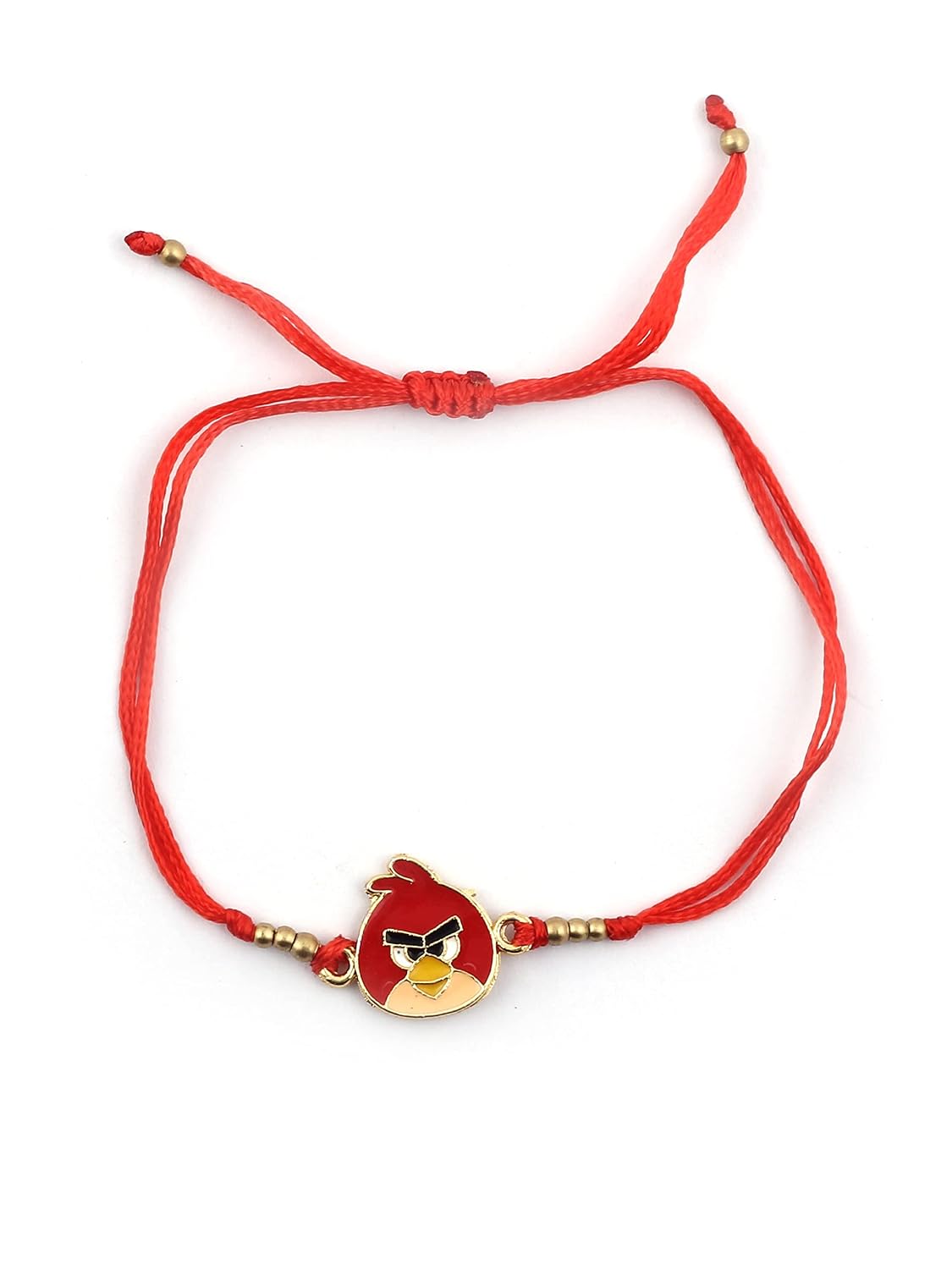 El Regalo 2 PCs Kids Rakhis Combo Set - beautiful 2 Kids Rakhis Set with shagun, Rakhi Message Card in Rakhi Gift Box for Little Brother/Niece/Nephew (Angry Bird & Doremon Rakhi)