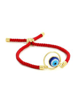 El Regalo Elegant 2 Evil Eye Rakhi Combo with shagun and Raksha Bandhan Card - Lucky Evil Eye Protection Rakhi to Avoid Negative Energies for Brother/Sister-in-Law/Niece or Nephew (Option-2)