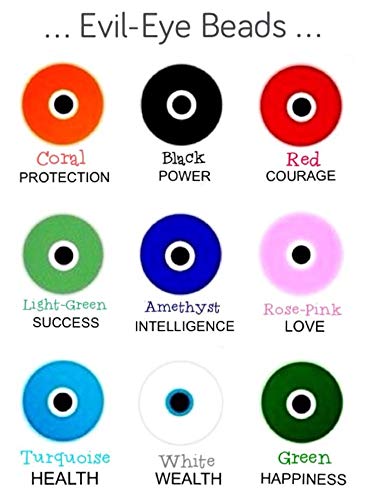 El Regalo Plated Alloy With Evil Eye Evil Eye Bracelet For Women & Girl (black)
