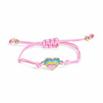 El Regalo 2PCs Cute Kids Bracelet Rakhi Combo Sets- Fancy Kids Rakhi for Brother/Sister with Roli Chwal, Rakhi Message Card in Rakhi Box for Babies/Toddlers/Kids (Unicorn & Heart Rakhi)