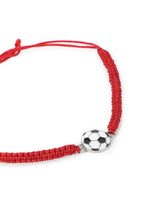 El Regalo 1PC Sports Balls Rakhi for Brother- Cute & Fancy Balls Bracelet Rakhi for Sports Lover Brother with Roli Chawal in Rakhi Gift Box (Soccer Ball)