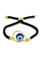 El Regalo Elegant 2 Evil Eye Rakhi Combo with shagun and Raksha Bandhan Card - Lucky Evil Eye Protection Rakhi to Avoid Negative Energies for Brother/Sister-in-Law/Niece or Nephew (Option-1)