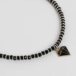 El Regalo 1 Leg Nazaria Charms Anklet - 1 PC Nazarbattu, Nazaria Fashion Anklets with Enameled Charms- Hamsa Hand, Star, Diamond for Women & Girls (Black Diamond Anklet)