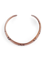 El Regalo Copper Bracelet- Pure Copper Healing Meditation Unisex Broad Bracelet/Kada for Men & Women | Healing Religious Copper Kada (OM Broad Bracelet)