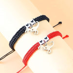 El Regalo Cute Rakhi for Brother- Fancy Tyrannosaurus Dinosaur Bracelet Rakhi for Bhai with Roli Chawal, Rakhi Message Card in Rakhi Gift Box (Red Heart Dino)