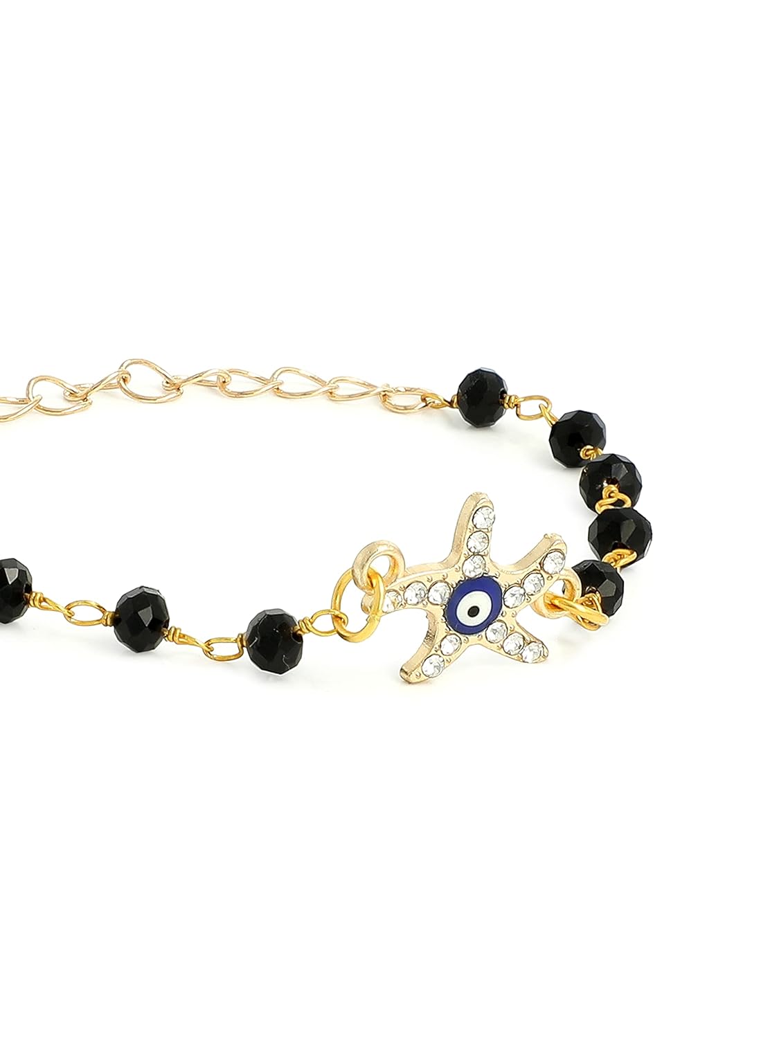 El Regalo Nazaria Rakhi for Kids/Baby Brother - Cute Evil Eye Rakhis for Babies/Toddlers with shagun, Rakhi Message Card in Rakhi Gift Box (Style-10)