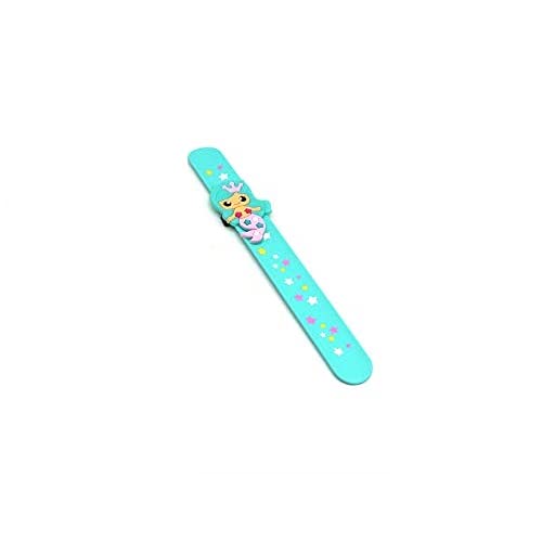 El Regalo Silicone Star Mermaid And Stars Wristband Bracelet for Kids (Light Sea Green)