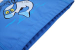 El Regalo Waterproof Swim Cap for Kids Boys Girls, Cute Cartoon PU/Silicone No-Slip Swimming Bathing Cap for Children Long Short Hair, Non-Toxic,Flexible Swim Caps Hat (Fish Blue)