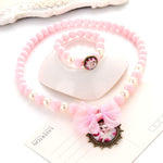 El Regalo Frozn El-sa Princess Necklace & Bracelet Jewelry Set for Kids | Frozn Accessories - Princess Necklace & Bracelet Kids Girl Jewelry Set