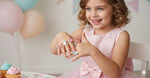 El Regalo 12 Pcs Cute Adjustable Rings Set for Kids/Girls/Women - Colorful Cartoon Enamel Finger Rings | Adjustable Cute Jewelry Gift Box - Butterfly, Flower, Bow, Heart, Cherry Designs (Style-3)
