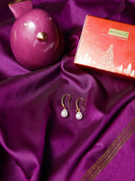 El Regalo Statement Pearl Zircon Earrings- Pearl Drop Zircon Hook Earring for Girls & Women