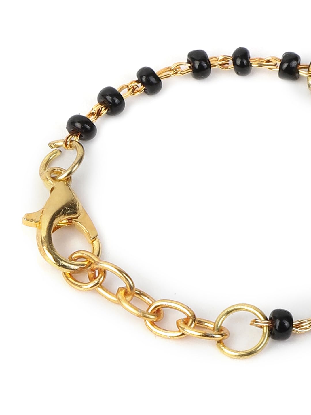El Regalo Cute Evil Eye Nazaria Bracelet Rakhi for Babies/Kids with Roli Chawal, Rakhi Message card in Rakhi Gift Box- Baby Nazaria Rakhi (Black Evil Eye Nazaria Rakhi)