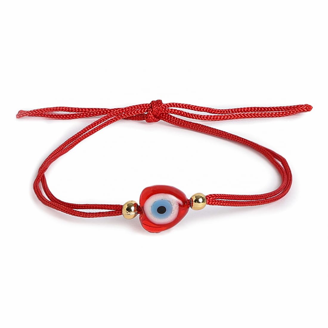 El Regalo 2PCs Evil Eye Rakhi Combo Set for Bhai-Bhabhi or Bhai-Bhatija/Bhatiji- 2 Evil Eye Rakhis with Roli Chanwal, Rakhi Card in Rakhi Gift Box (Option-5)