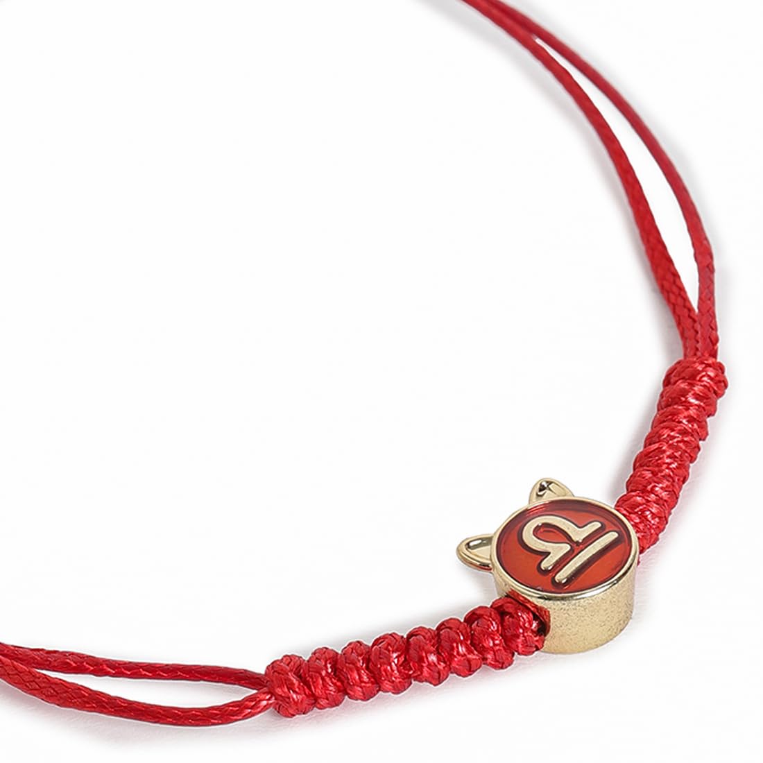 El Regalo 1 PC Zodiac Signs/Sun Signs Red Thread Bracelet Rakhi for Bhai/Brother/Niece or Nephew - Zodiac Sign Rakhi, Roli-Chawal Shagun, Rakhi Message Card in Rakhi Box (Libra Rakhi)