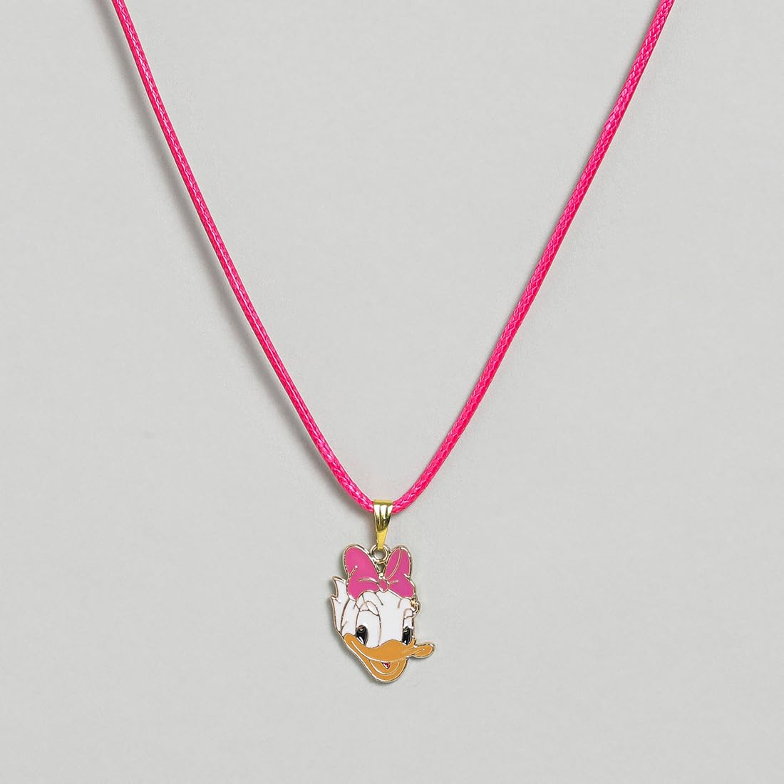 El Regalo 3PCs Cute Cartoon Unisex Pendant Necklaces Combo Set for Girls/Boys/Kids/Teens - Daisy, Conald, Mickey Charms Necklaces Combo