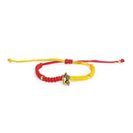 El Regalo 2 Hamsa Hand Evil Eye OM Rakhi Combo - Rakshabandhan Moli Charms Rakhi with Message Card & Roli Chawal Shagun in Rakhi Box for Bhaiya/Babhi/Bhatija/Bhatiji (Option-2)