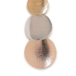 El Regalo Contemporary Geometric Multi Layers Earrings | Light Weight Statement Danglers | Round Curved Dangle Earrings For Girls & Women