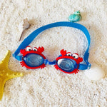 El Regalo Kids Cute Animal Cartoon Swimming Goggles for Girls & Boys- Kids/Toddlers Swim Goggles (upto 10 Years Old) (Crab Swim Goggle)