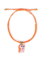 El Regalo 2PCs Cute Kids Dinosaur Bracelets Rakhi Combo for Brother with Roli Chawal, Rakhi Message Card in Rakhi Gift Box (Black Yellow)