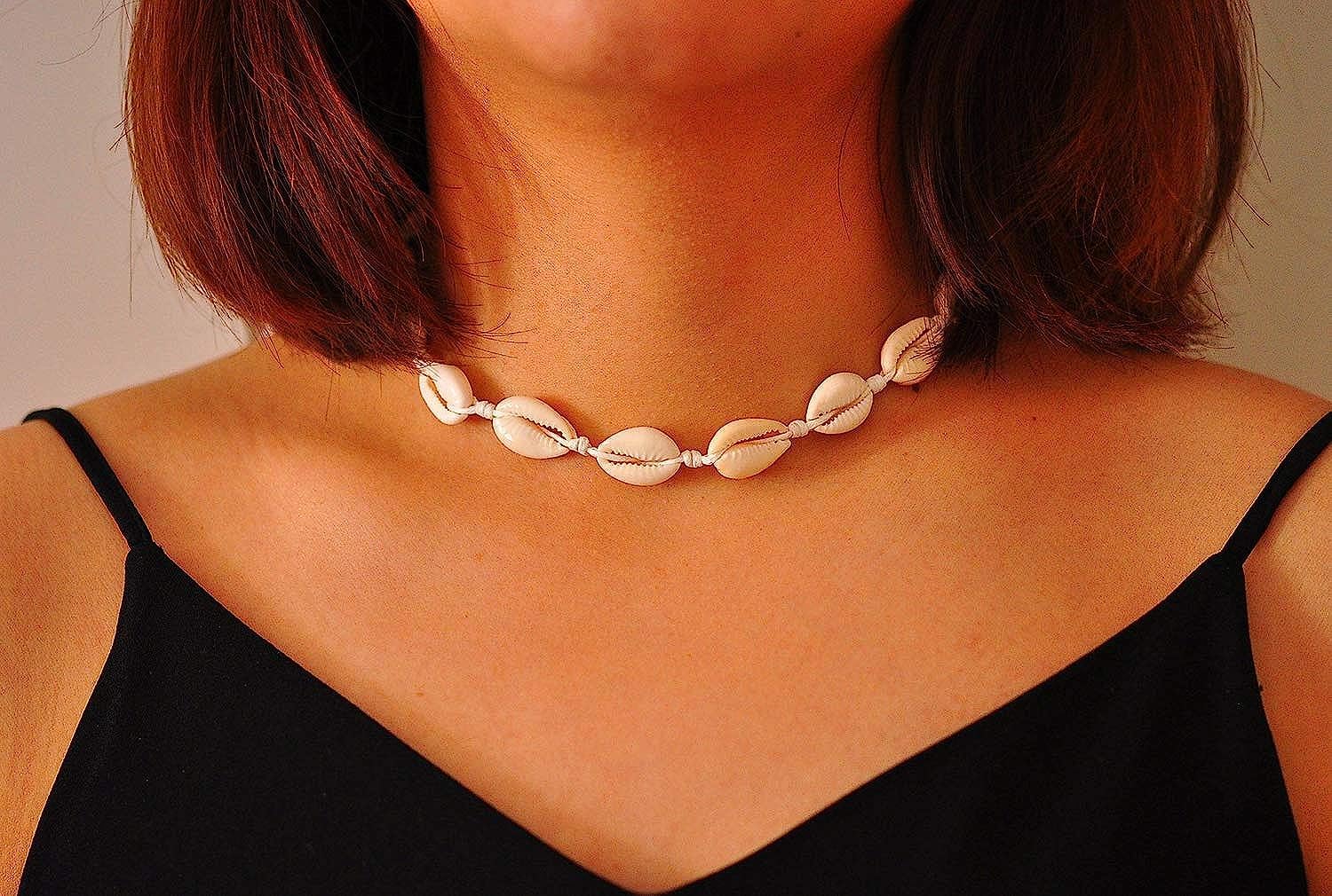 El Regalo Alloy Choker Necklace for Women & Girls (Silver)