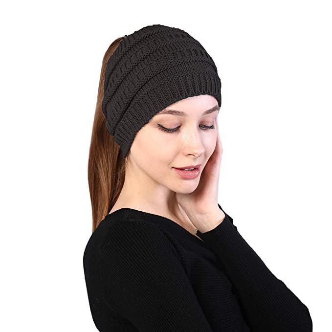 El Regalo 1 PC Knitted Warm Winter Woolen Unisex Headband for Women/Girls/Men/Boys | Cold Weather Ear Muff Hair Accessories Head Wrap | Winter Ear Warmer Headband (Pink)