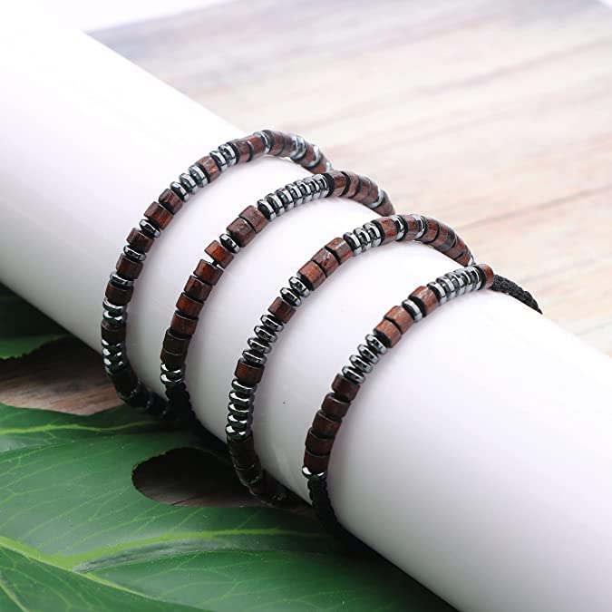 El Regalo Handmade Morse Code Unisex Bracelets- Inspirational Morse Code Adjustable Bracelets for Girls Boys Men Women (Actually I Can)