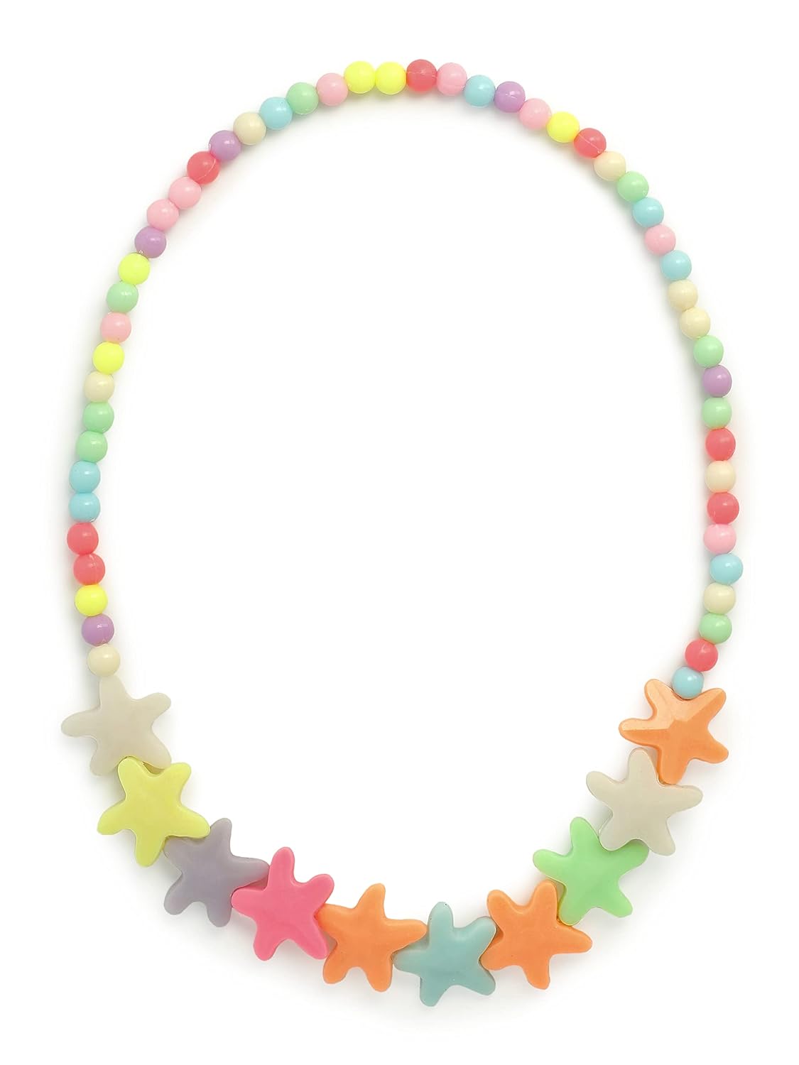 El Regalo 4 PCs Cute Kids Girls Jewelry Combo Sets - Kids Beads 2 Necklace & 2 Bracelets Jewelry Sets (Option- 6)