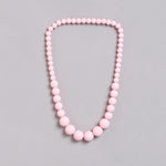 El Regalo 3 PCs Kids Girls Necklaces Jewelry Set- Girls Beaded Princess Necklaces- Pink, Blue, Sea Green