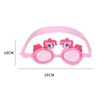 El Regalo Kids Cute Cartoon Swimming Cap & Goggle Set for Girls & Boys (for Kids Upto 10 Years Old) (Unicorn Swim Cap & Goggle)