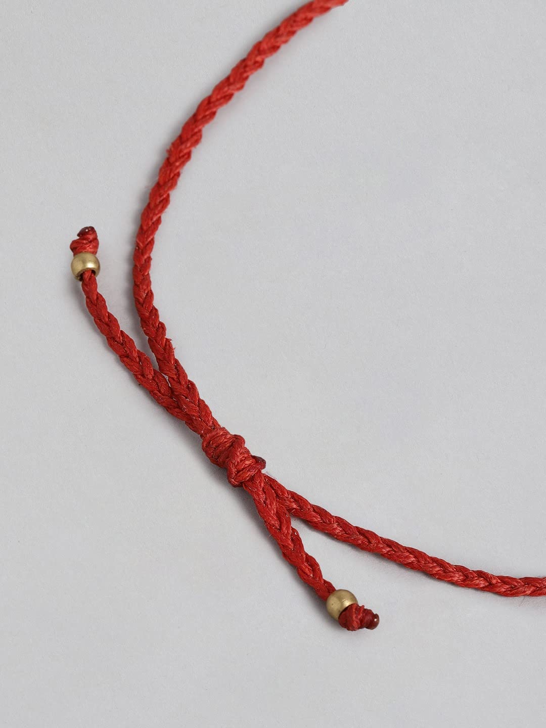 El Regalo Bohemian Gypsy Hippie Cowrie Beads Collar Macrame Choker Necklace for Girls & Women | Adjustable Retro Cowrie Handmade Beach Choker Necklace (Red Macrame Cowrie Necklace)