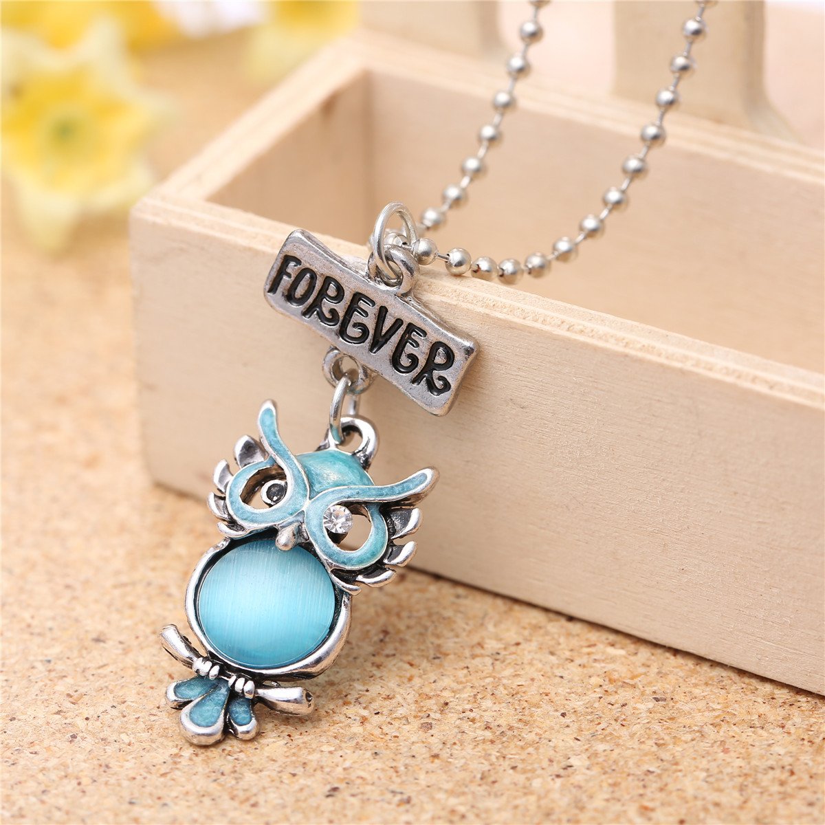 El Regalo Owls Necklaces Set (Best Friends Forever) for Girls & Boys