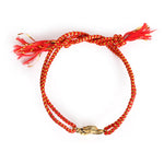 El Regalo OM Ganesha Red Thread Rakhi for Brother/Bhai/Bhaiya- Auspicious OM/Aum, Ganesha Rakhi with Roli Chawal Shagun, Rakhi Message Card in Rakhi Gift Box (Ganesha Red)