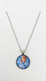 El Regalo Enchanted Tales Princess Pendant Necklace for Girls & Toddlers - Magical Character Jewelry for Birthdays, Parties & Gifting (Style-22)