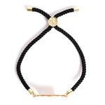 El Regalo 1 PC Stainless Steel OM/Aum Rakhi for Brother - Anti Tarnish Adjustable Rakhi Bracelet for Bhai/Bhatija- Comes with Message Card, Roli-Chawal & Rakhi Box (Golden OM Rakhi)