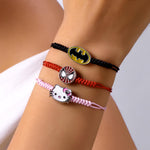 El Regalo 1PC Cute Kids Rakhis - Fancy Cartoon & Superhero Rakhi for Brother or Sister - Spiderman, Batman, Kitty - With Roli Chawal in Rakhi Box (Batman)