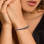 El Regalo Evil Eye Hamsa Black Beads Nazaria Bracelet - 1 PC Evil Eye Fashion Nazarbattu Bracelet for Women & Girls (Nazaria Bracelet 2)