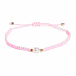 El Regalo 2PCs Pearls Rakhi Combo Set for Bhaiya-Bhabhi/Bhai- Bhatija/Bhatiji- Rakhi Gift Combo with 2 Pearls Rakhi, Roli-Chawal Shagun Pack, Message Card in Gift Box (Pink)