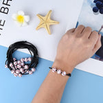 El Regalo 2 PCs Sports Ball Unisex Adjustable Bracelets Set for Kids/Girls/Boys/Teens/Men/Women - Basket Ball, Football, Baseball (Style-4)