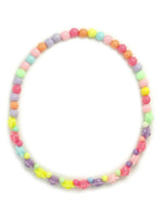 El Regalo 2 PCs Kids Girls Colorful Jewelry Sets - Kids Candy Color Beads Necklace & Bracelets Jewelry Sets for Girls & Toddlers