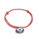 El Regalo 3 PCs Blue Evil Eye Handwoven Adjustable Unisex Bracelet Combo for Men/Women/Kids/Girls/Boys - Red, Black & Coffee Thread Evil Eye Bracelet Set