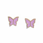 El Regalo 3 Pairs Hypoallergenic Earrings Set for Girls Teens Kids- Tiny Stud Earrings Set Heart Butterfly Rainbow Star Unicorn Straberry Ice Cream Cute Earring (Style-4)