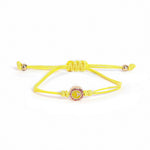 El Regalo 2PCs Cute Kids Bracelet Rakhi Combo Sets- Fancy Kids Rakhi for Brother/Sister with Roli Chwal, Rakhi Message Card in Rakhi Box for Babies/Toddlers/Kids (Rainbow & Smiley Rakhi)