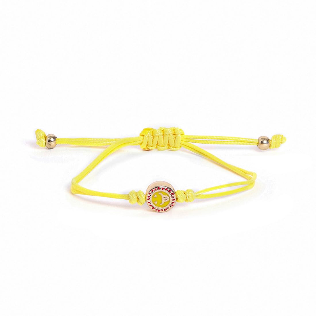 El Regalo 2PCs Cute Kids Bracelet Rakhi Combo Sets- Fancy Kids Rakhi for Brother/Sister with Roli Chwal, Rakhi Message Card in Rakhi Box for Babies/Toddlers/Kids (Rainbow & Smiley Rakhi)